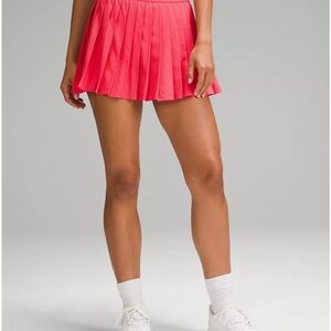 Lululemon Pleated Pink Skirt